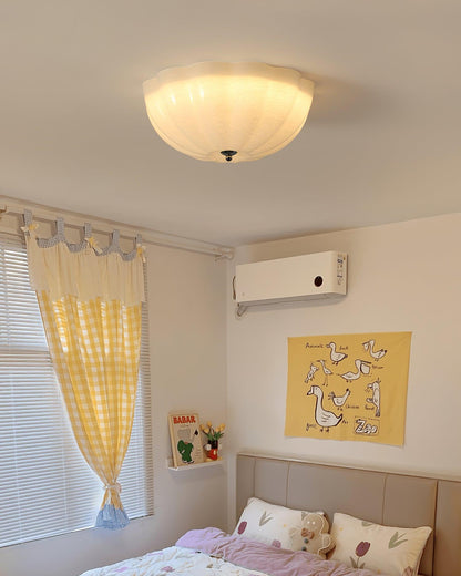 Jelly LED Ceiling Lamp | Metal & Glass | Chrome & White