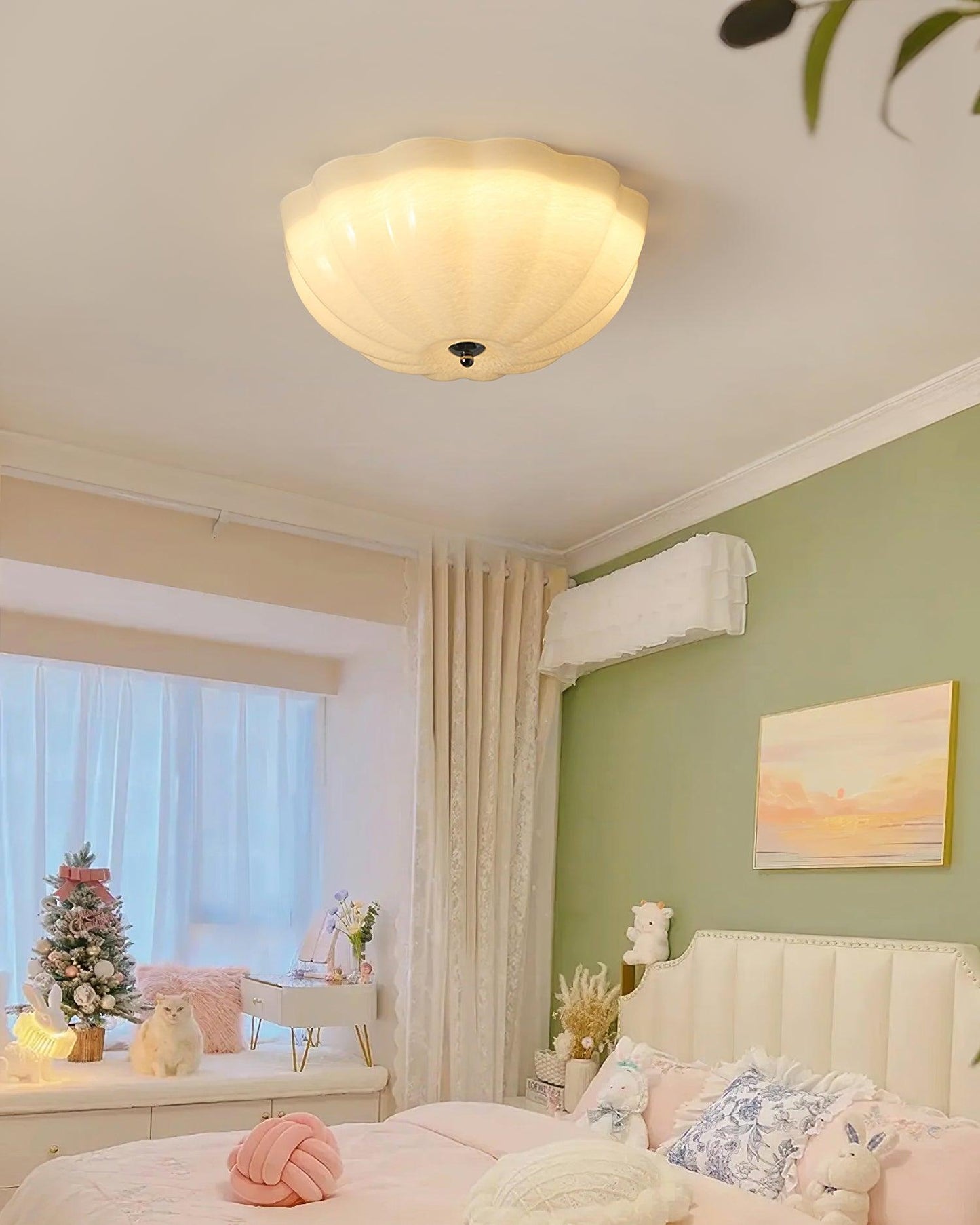 Jelly LED Ceiling Lamp | Metal & Glass | Chrome & White