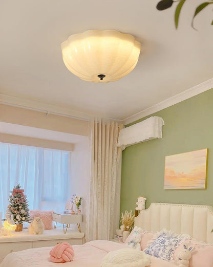 Jelly LED Ceiling Lamp | Metal & Glass | Chrome & White