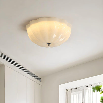 Jelly LED Ceiling Lamp | Metal & Glass | Chrome & White