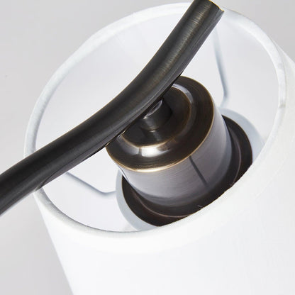 Jody Table Lamp | Brass Base | Black Shade