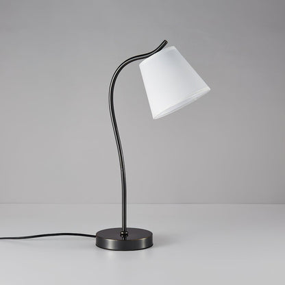 Jody Table Lamp | Brass Base | Black Shade