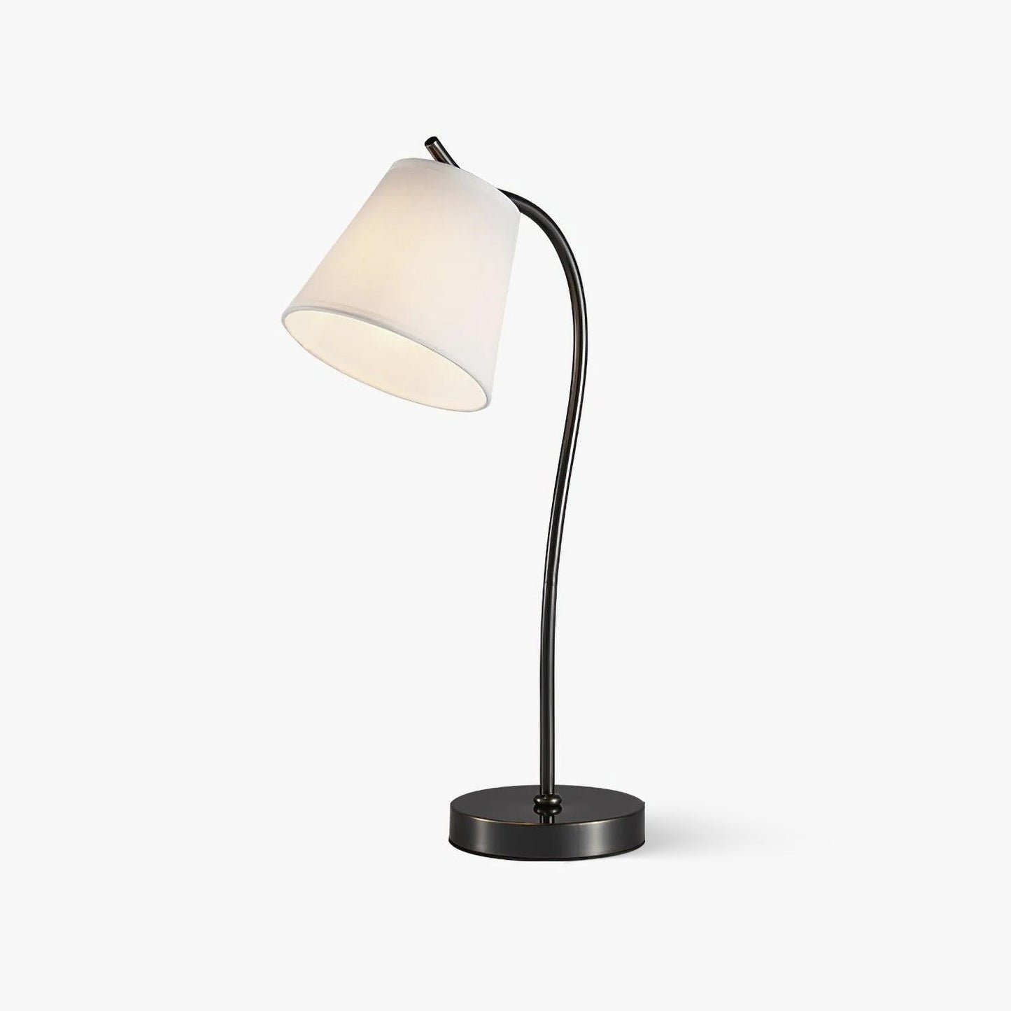 Jody Table Lamp | Brass Base | Black Shade