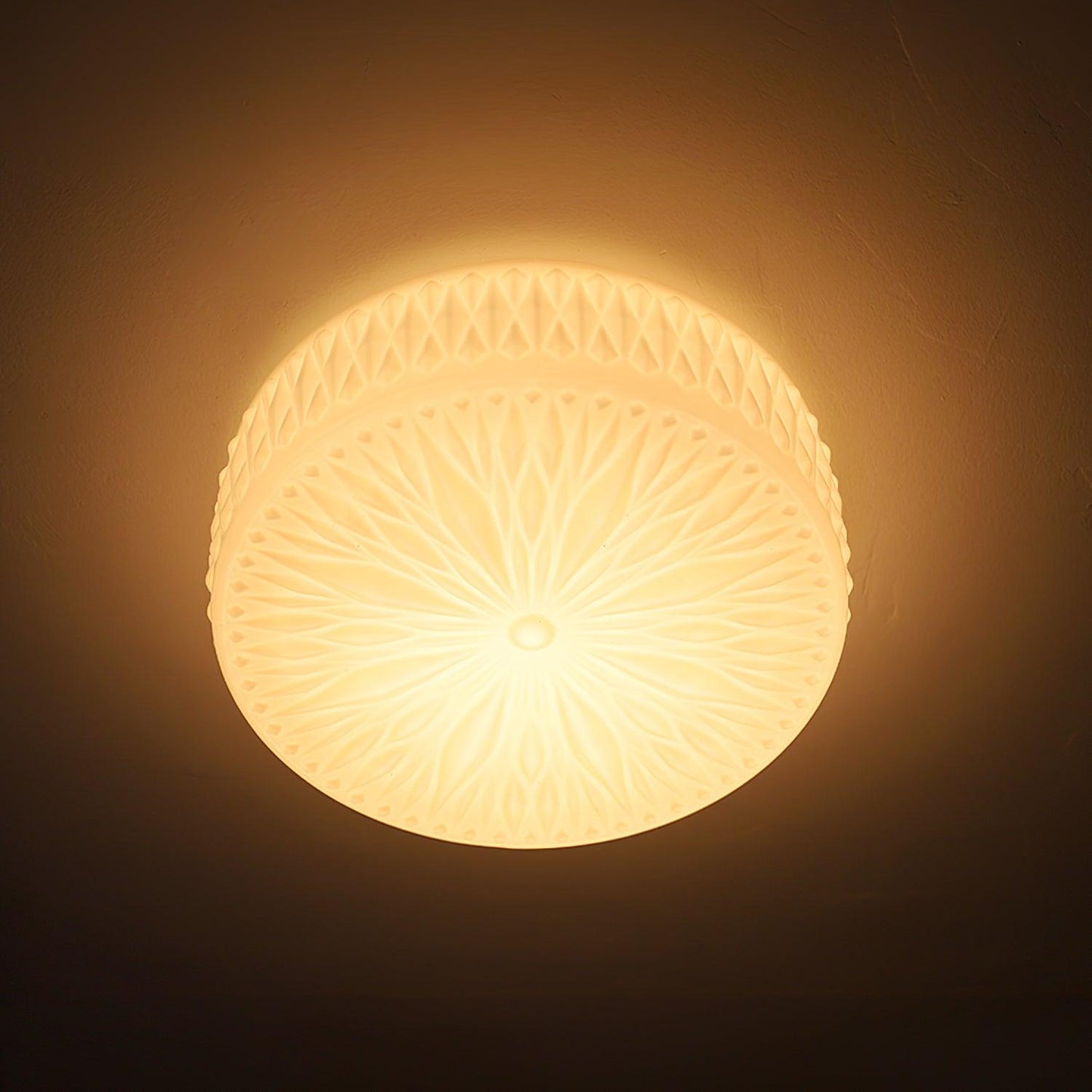Adler Ceiling Light | Glass & Acrylic | Chrome Finish