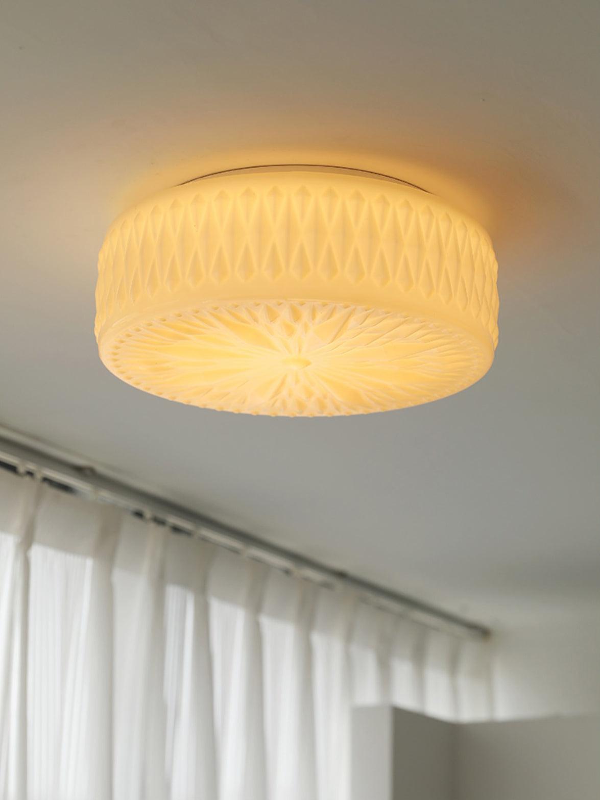 Adler Ceiling Light | Glass & Acrylic | Chrome Finish