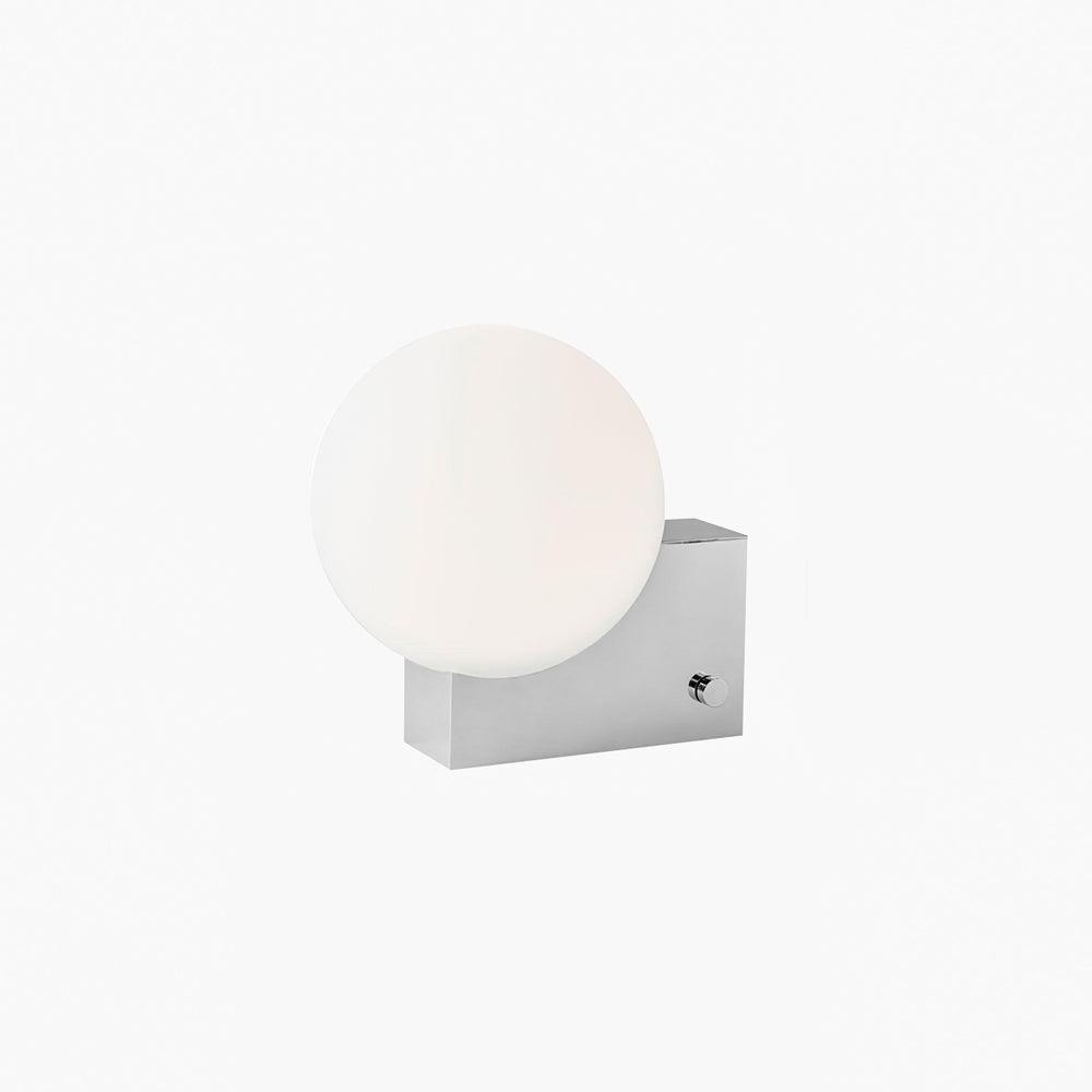 Fusion Table Lamp | Opaline Glass | Black, Chrome, Pink