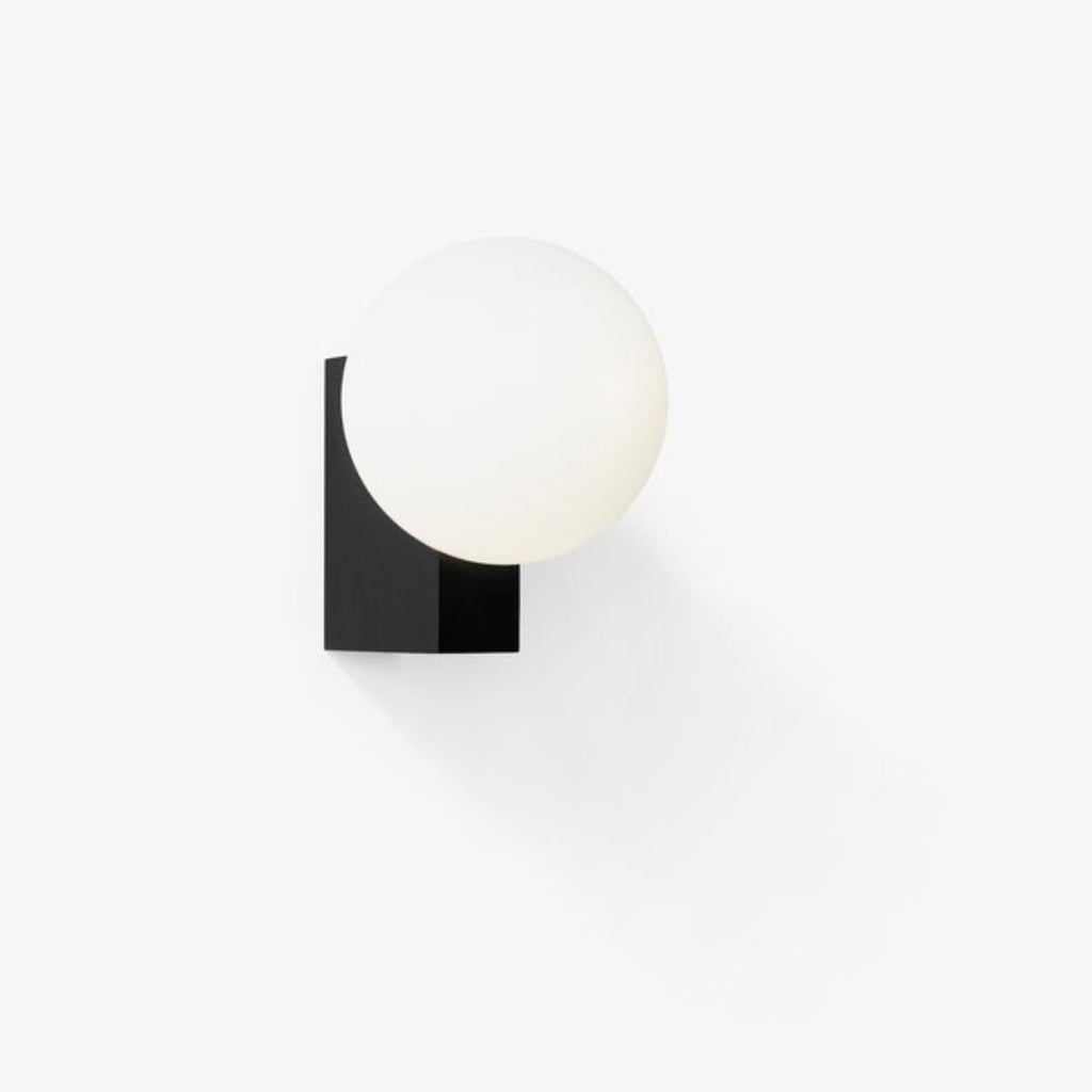 Journey Wall Lamp | Opal Glass & Metal | Black, Chrome, Pink