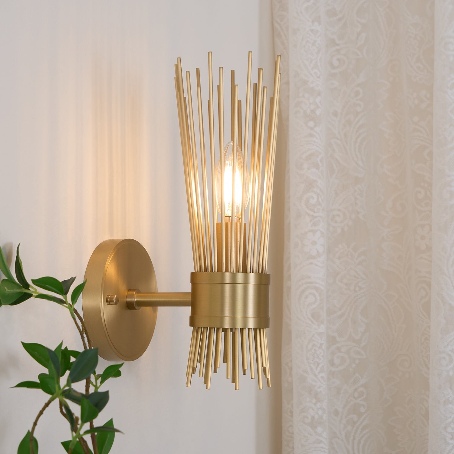 Jovenko Wall Light | Brass | Set of 2
