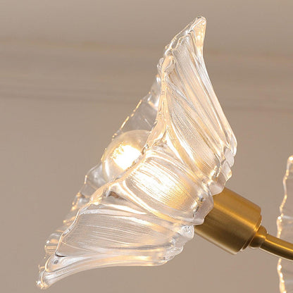 Kalin Ceiling Lamp | Brass & Glass | Multiple Heads Options