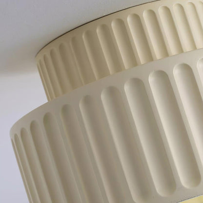 Kami Ceiling Lamp | White Resin & Acrylic | 23cm Diameter