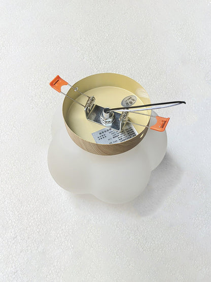 Kapok Flower Ceiling Lamp | Metal & Acrylic | White