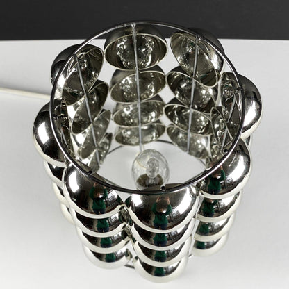 Kare Table Lamp | Stainless Steel Chrome Finish | 19cm Diameter