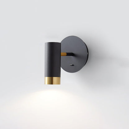 Karpo Wall Lamp | Metal | Black and White