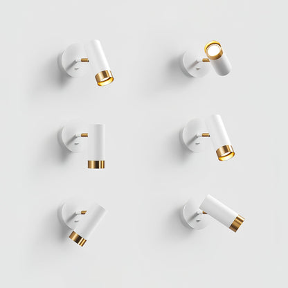 Karpo Wall Lamp | Metal | Black and White