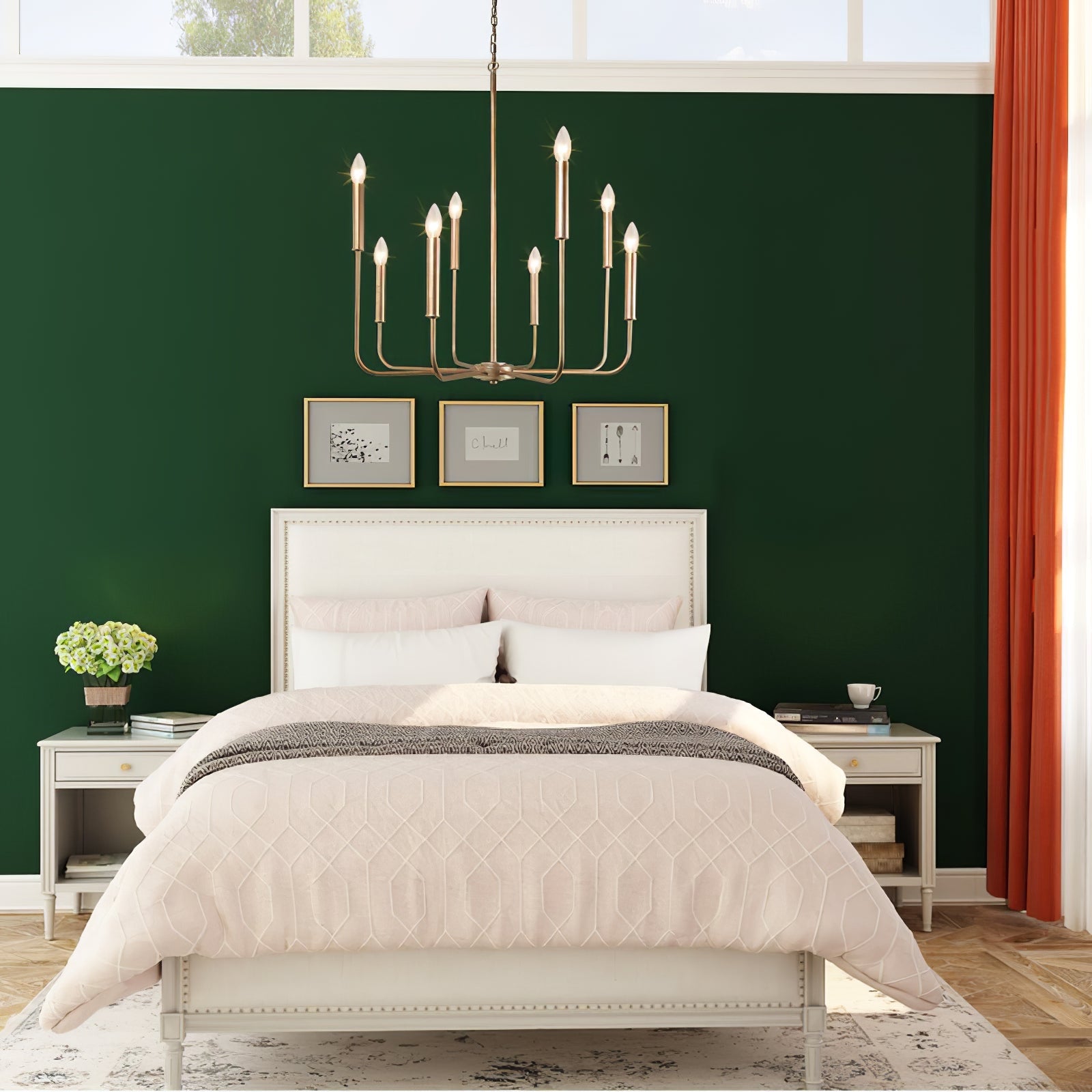 Kayla Dimmable Classic Chandelier
