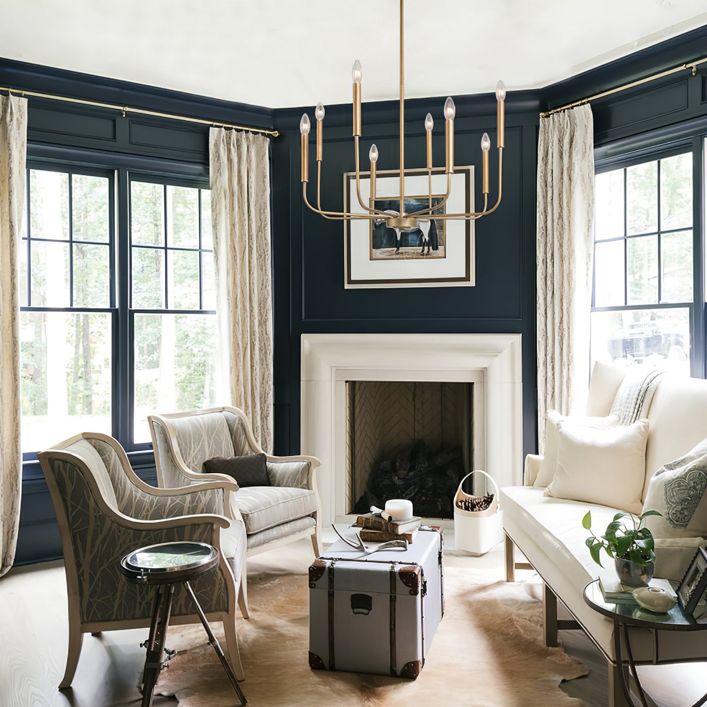 Kayla Dimmable Classic Chandelier