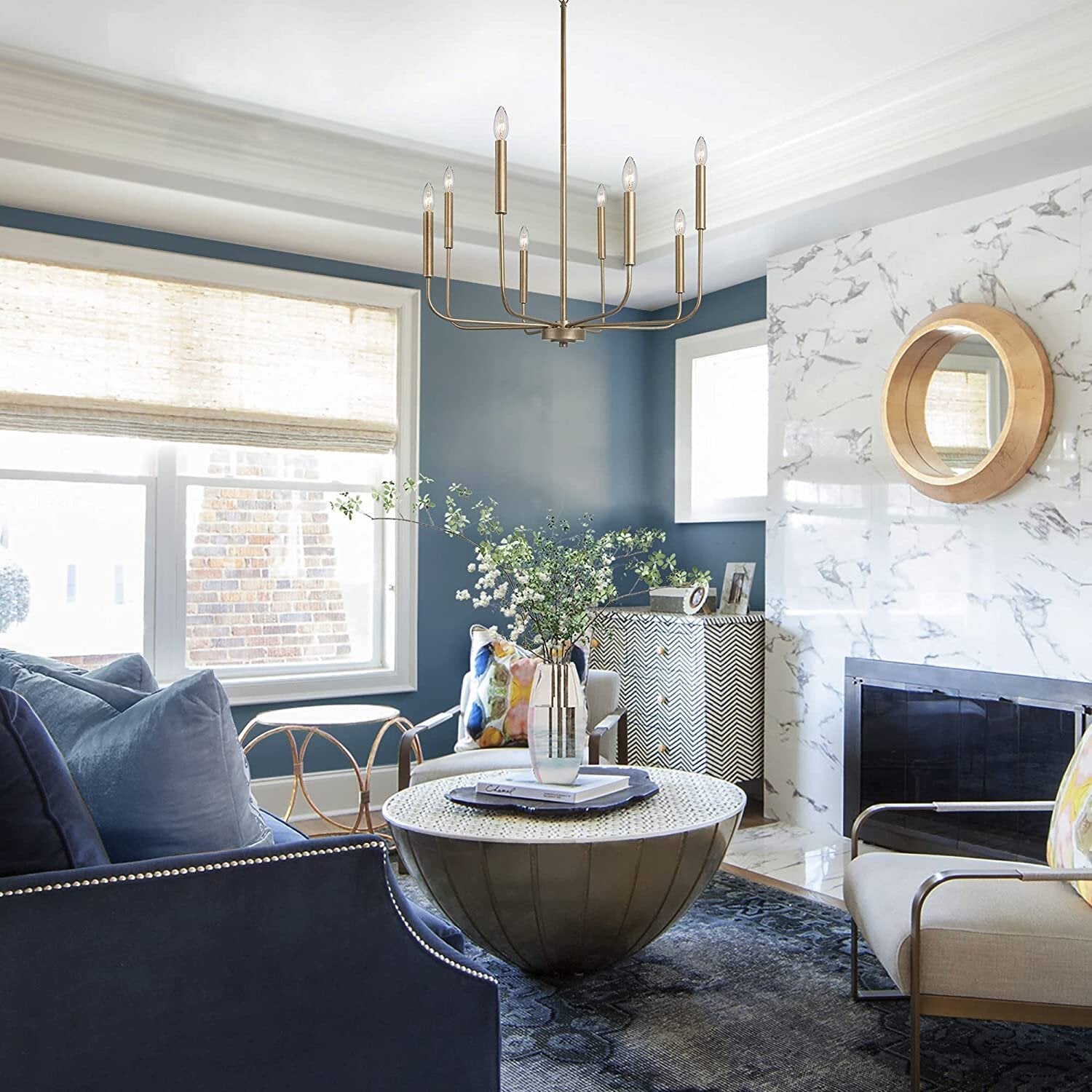 Kayla Dimmable Classic Chandelier
