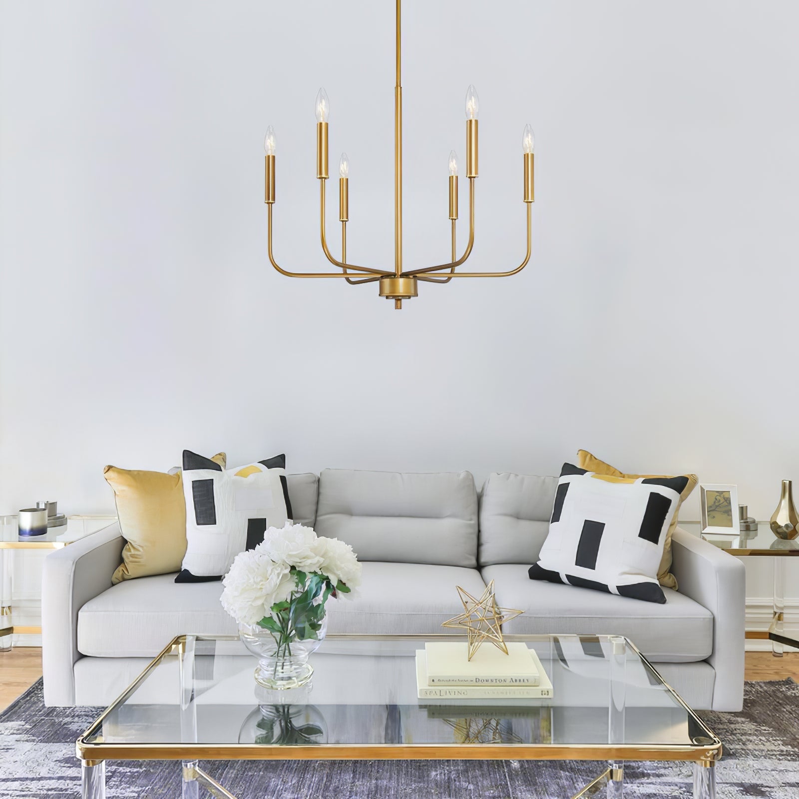 Kayla Dimmable Classic Chandelier
