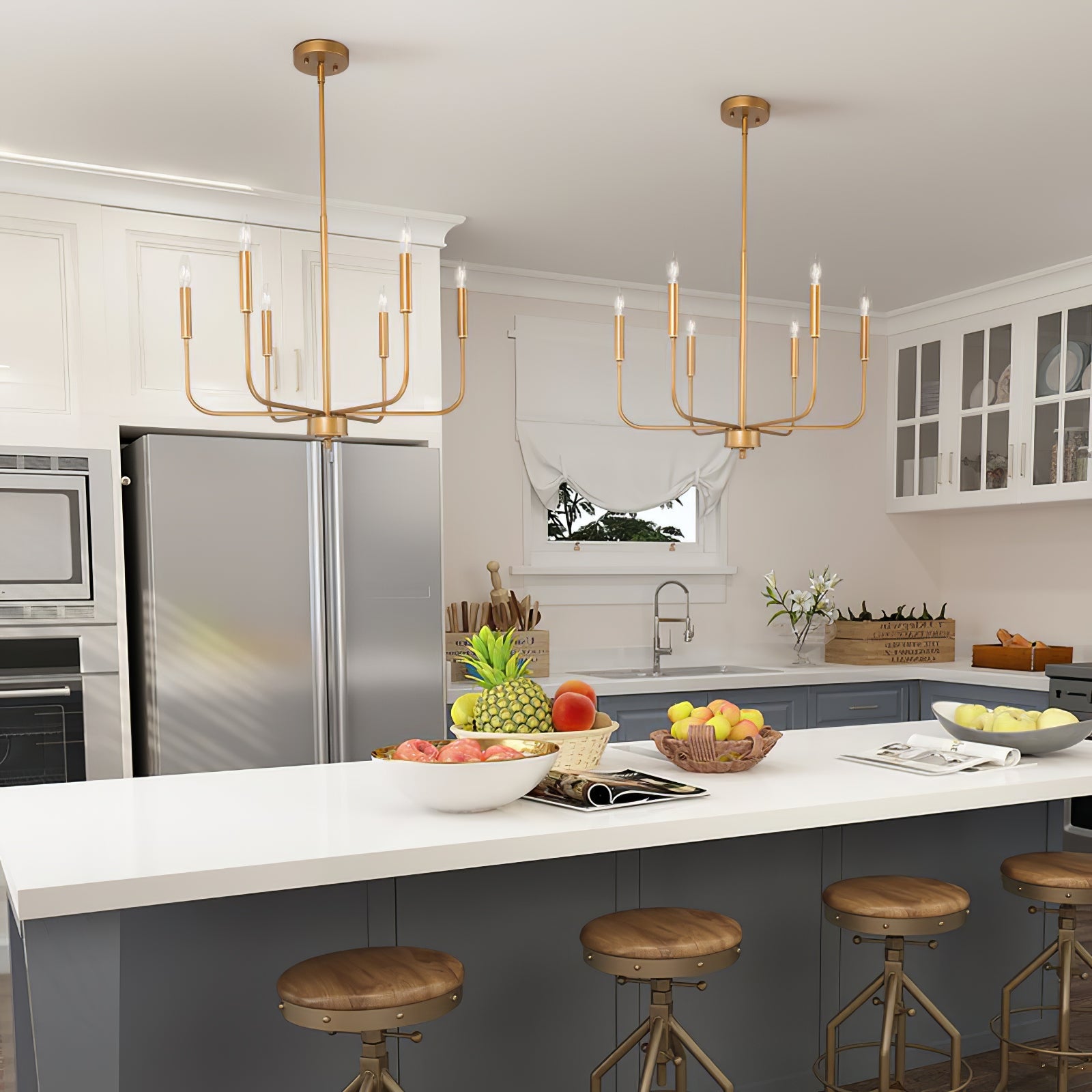 Kayla Dimmable Classic Chandelier