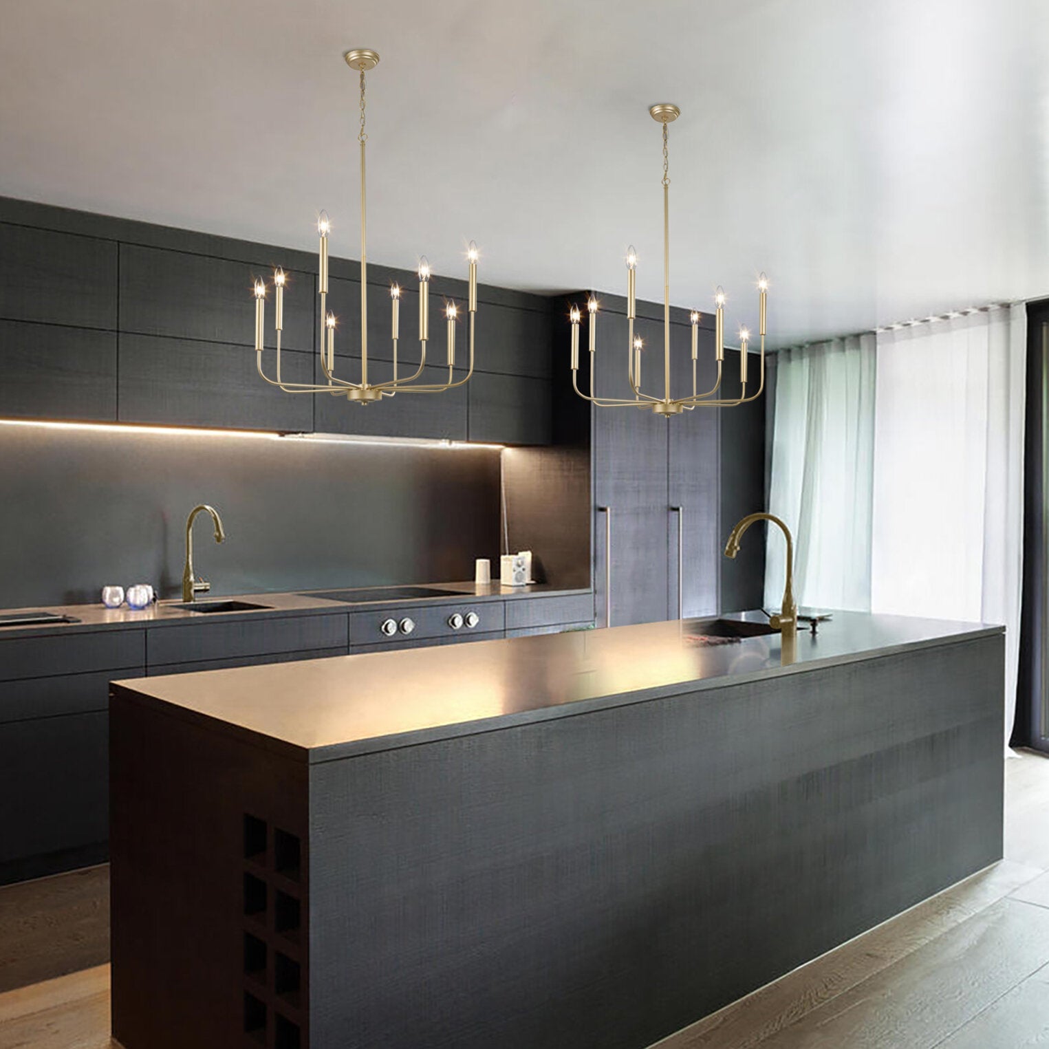 Kayla Dimmable Classic Chandelier