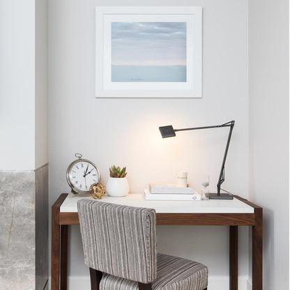 Edge Table Lamp | Aluminum & Iron | Black