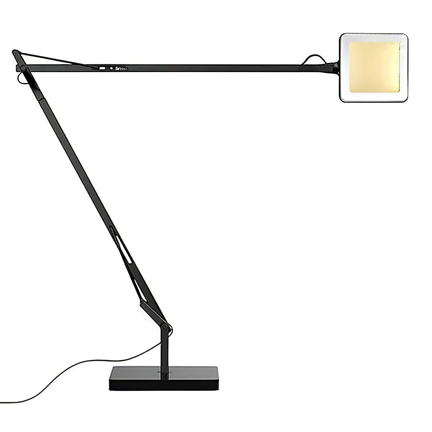 Edge Table Lamp | Aluminum & Iron | Black