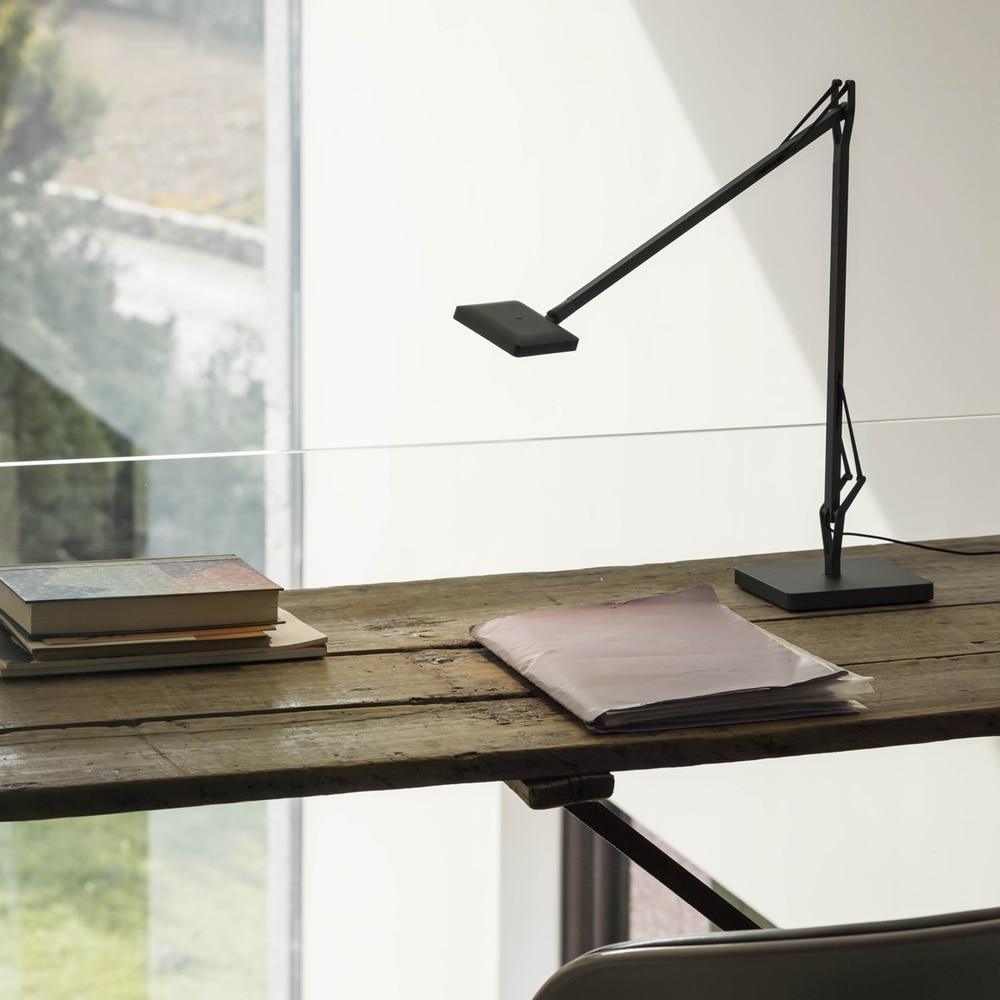 Edge Table Lamp | Aluminum & Iron | Black