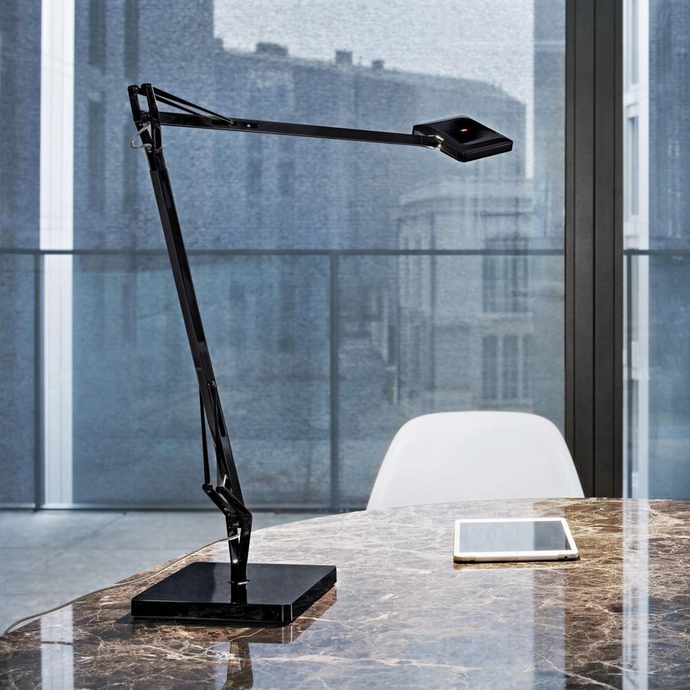 Edge Table Lamp | Aluminum & Iron | Black