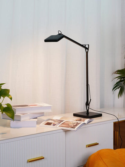 Edge Table Lamp | Aluminum & Iron | Black