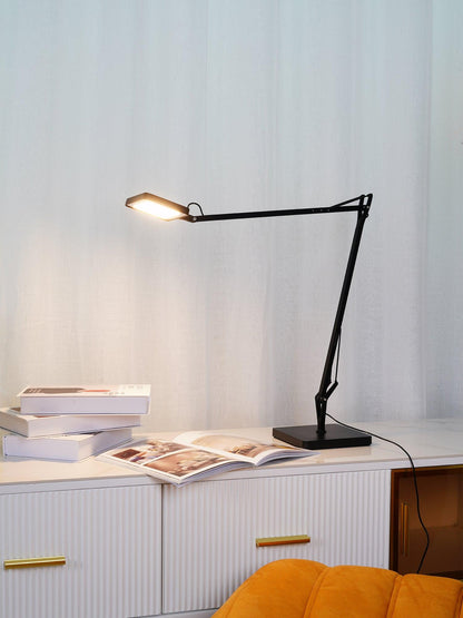 Edge Table Lamp | Aluminum & Iron | Black