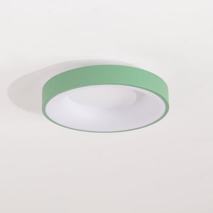 Keno Ceiling Lamp | Iron & Acrylic | White or Green