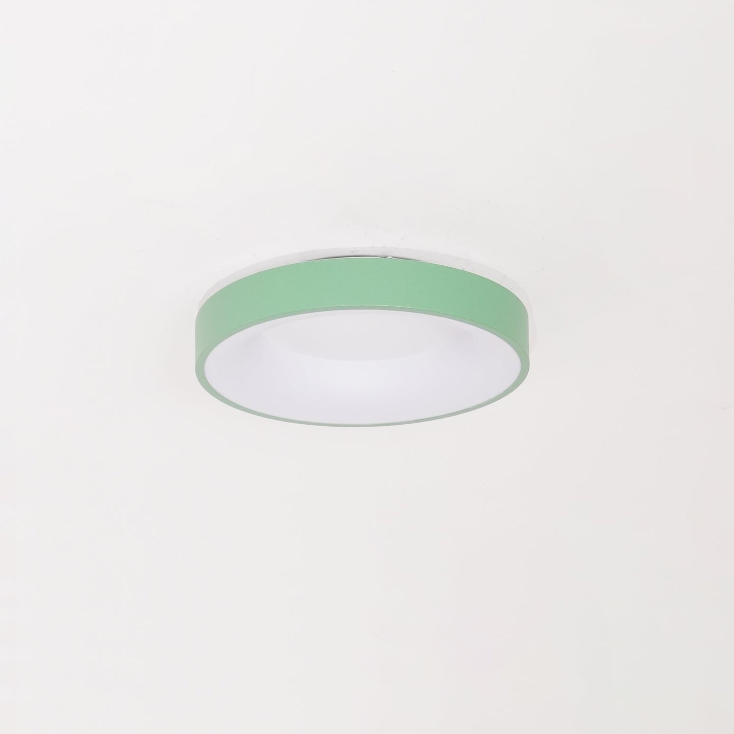 Keno Ceiling Lamp | Iron & Acrylic | White or Green