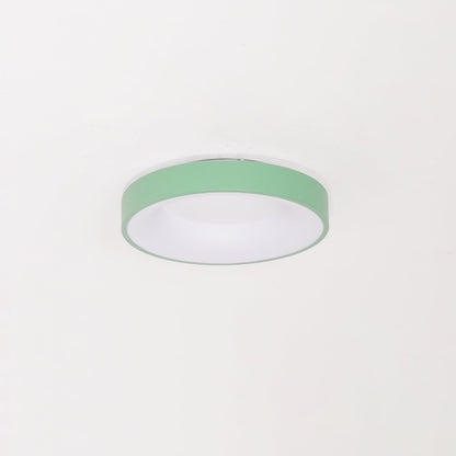 Keno Ceiling Lamp | Iron & Acrylic | White or Green