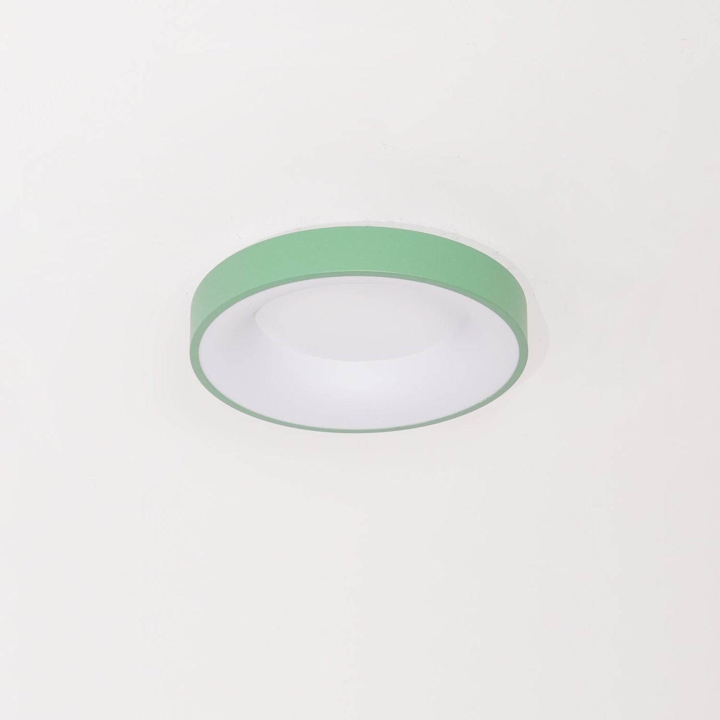 Keno Ceiling Lamp | Iron & Acrylic | White or Green