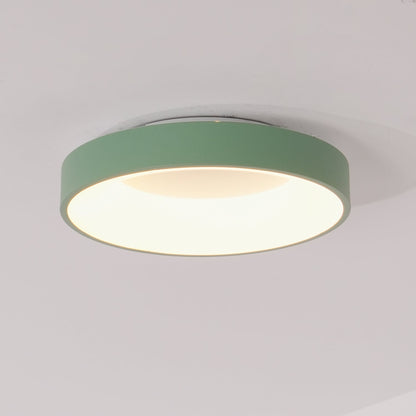 Keno Ceiling Lamp | Iron & Acrylic | White or Green