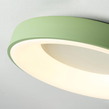 Keno Ceiling Lamp | Iron & Acrylic | White or Green