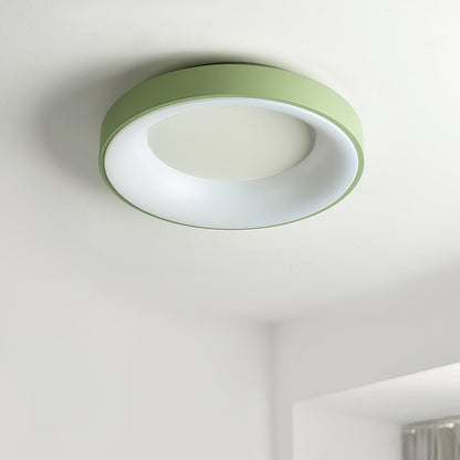 Keno Ceiling Lamp | Iron & Acrylic | White or Green