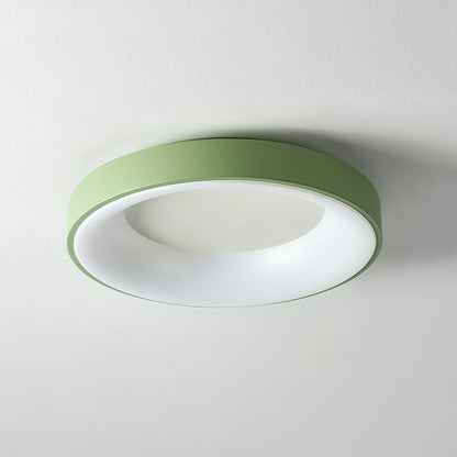 Keno Ceiling Lamp | Iron & Acrylic | White or Green