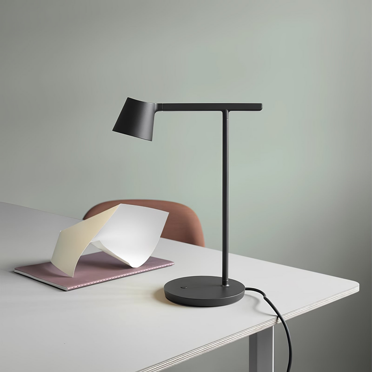 Kepler Table Lamp | Adjustable Aluminum Design | Black, White, Red, Olive