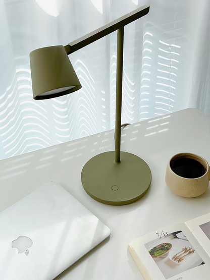 Kepler Table Lamp | Adjustable Aluminum Design | Black, White, Red, Olive