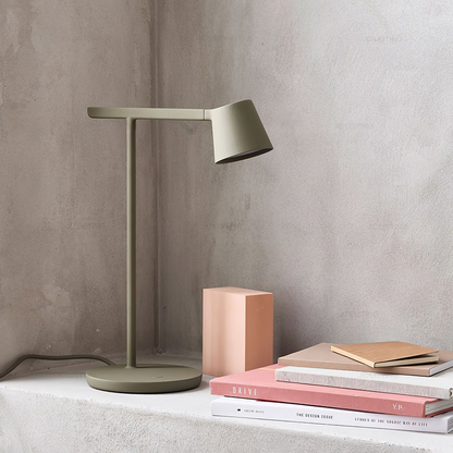 Kepler Table Lamp | Adjustable Aluminum Design | Black, White, Red, Olive
