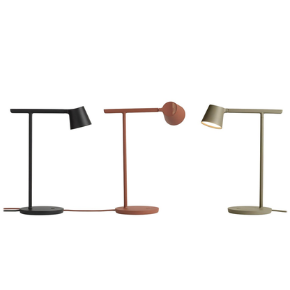 Kepler Table Lamp | Adjustable Aluminum Design | Black, White, Red, Olive