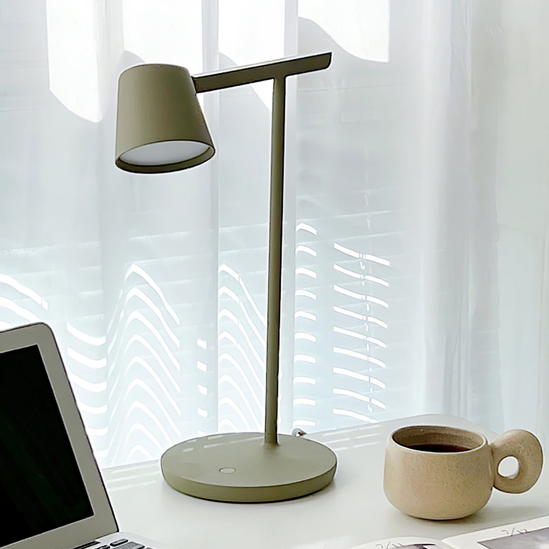 Kepler Table Lamp | Adjustable Aluminum Design | Black, White, Red, Olive