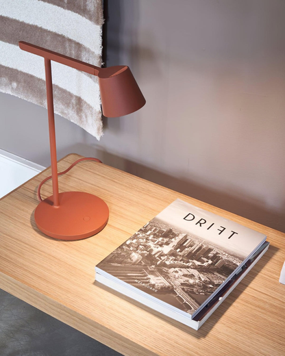Kepler Table Lamp | Adjustable Aluminum Design | Black, White, Red, Olive