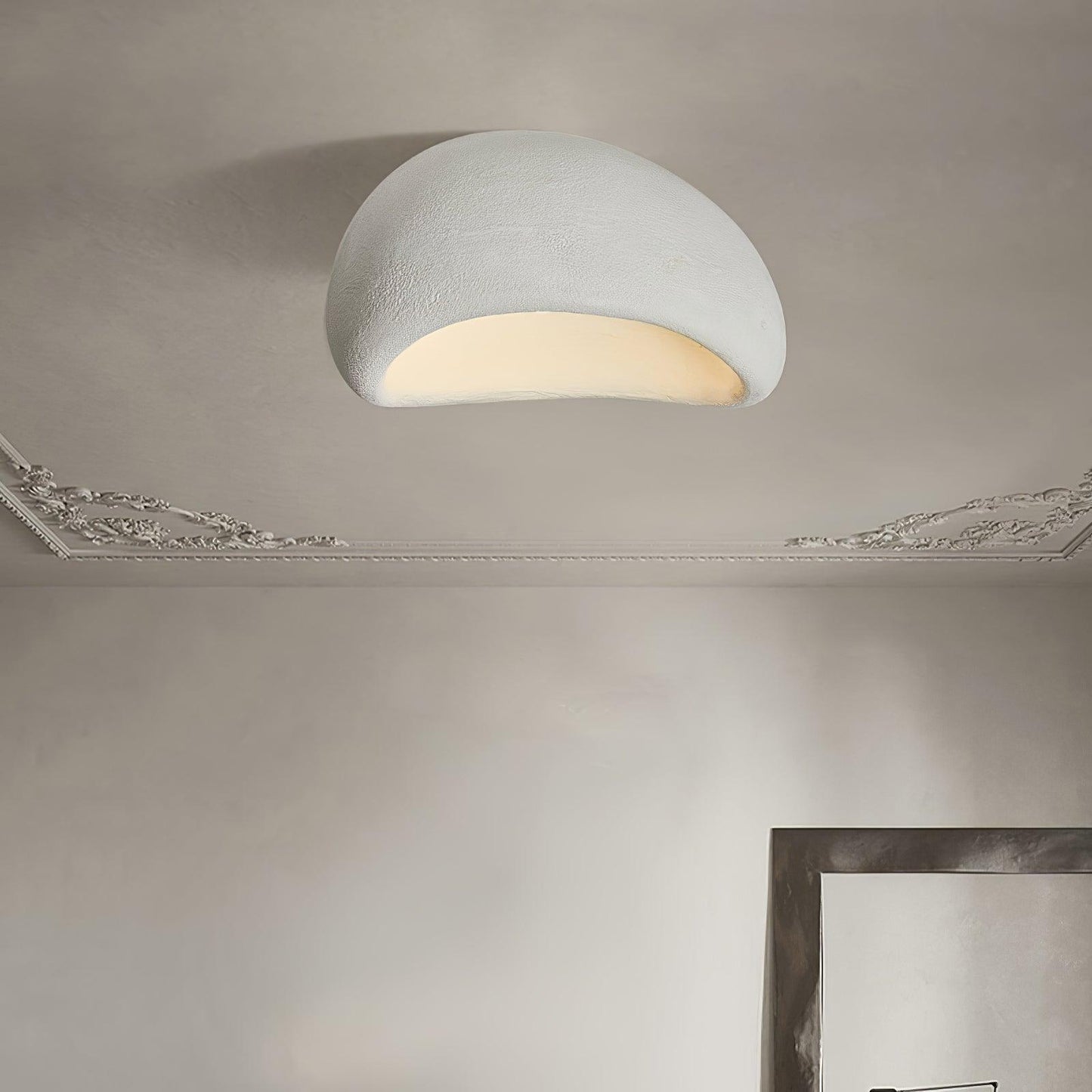 Khmara Ceiling Lamp | Japanese Moon Design | 45cm, 52cm, 60cm, 70cm, 80cm Options