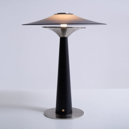 Kizu Peak Table Lamp | Minimalist Design | Black, Nickel