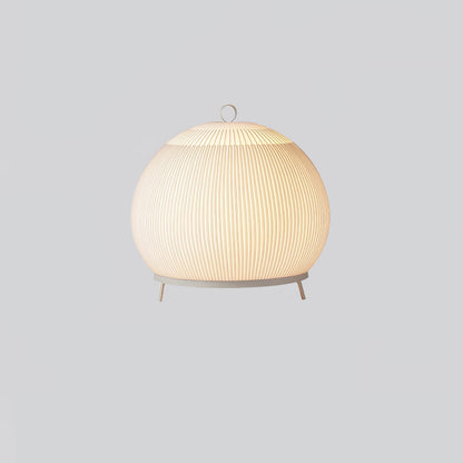 Lantern Knit Table Lamp | Fabric | White
