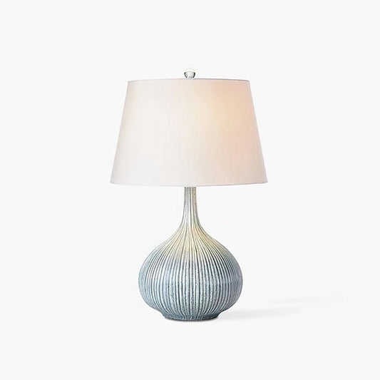 Kole Ceramic Table Lamp | Blue | Handcrafted