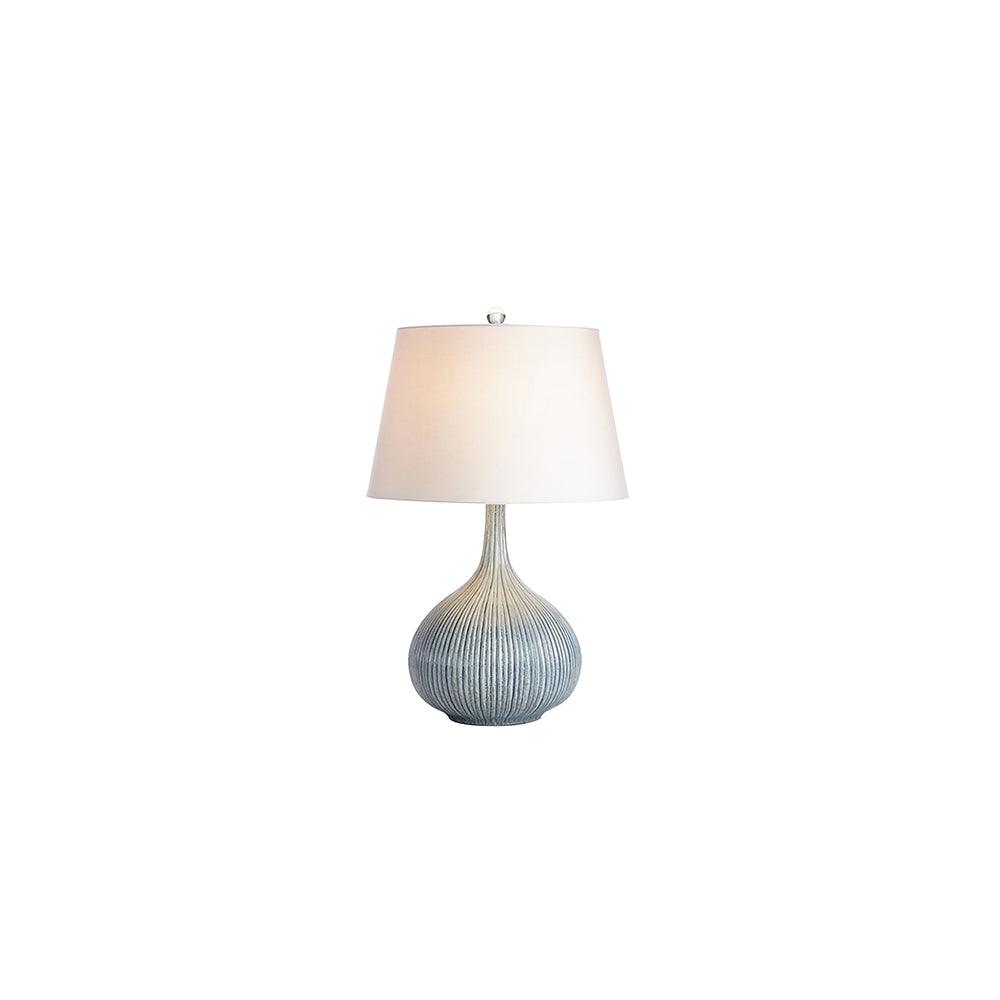 Kole Ceramic Table Lamp | Blue | Handcrafted