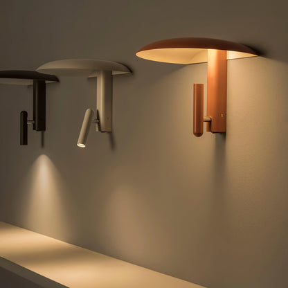 Konoha Wall Lamp | Metal | White, Black, Red